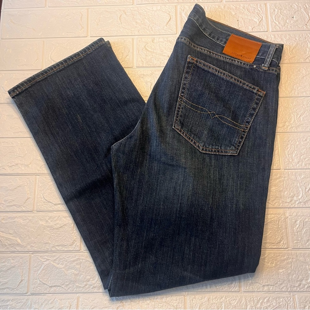 Lucky Brand Men’s Dark Blue Straight Jeans W34x30L 361 Vintage Straight